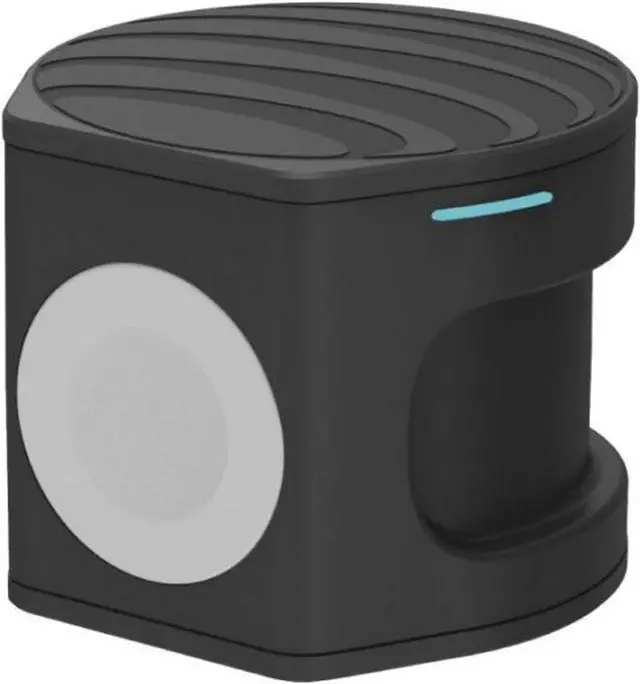 Main image of AT&T Power Drum Wireless Charger & Apple Watch Power Bank Black