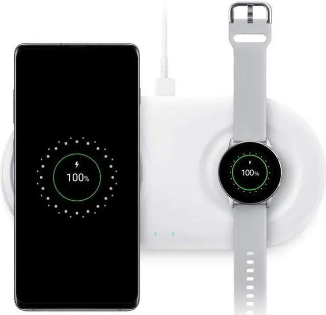 Alt view image 2 of 3 - SAMSUNG - MOBILE ACCESSORIES EP-P5200TBEGUS WRLS CHARGER DUO PAD BLACK