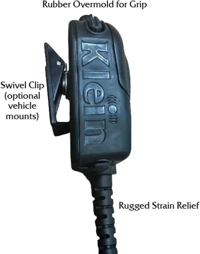 Alt view image 6 of 6 - Klein VALOR Remote Speaker Microphone - XP5s and XP8