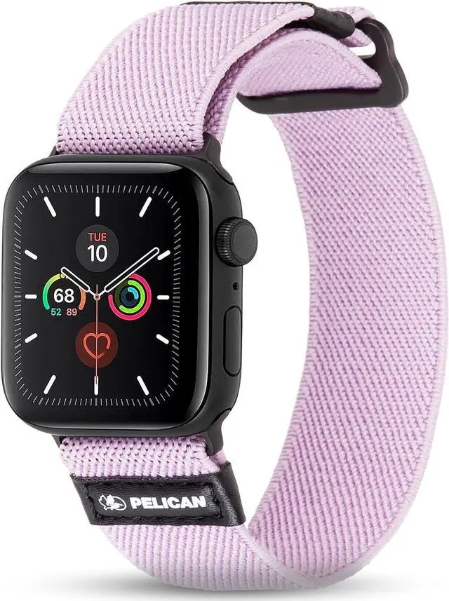 Alt view image 3 of 5 - Case-Mate Pelican Apple Watch Band for Series 1,2,3,4,5 | 38-40mm | Color: Mauve Purple