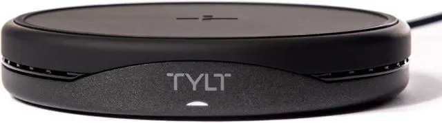 Main image of Tylt Crest Convertible Pad + Stand | Fastest Wireless Charger | Converts From Pad To Stand | Charges Through Most Cases - Color: Black