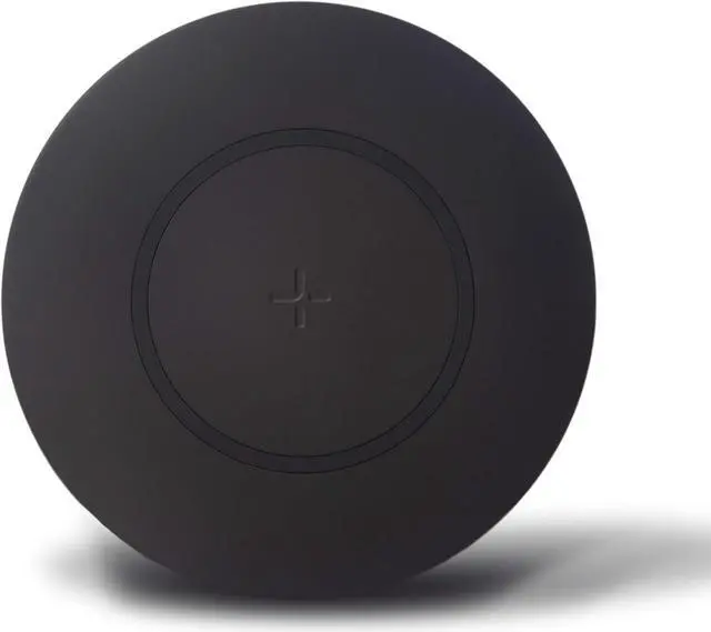 Alt view image 4 of 5 - Tylt Shield Wireless Charging Pad | Fastest Wireless Charger | Two-Pack Deal | Charges Through Most Cases - Color: Black