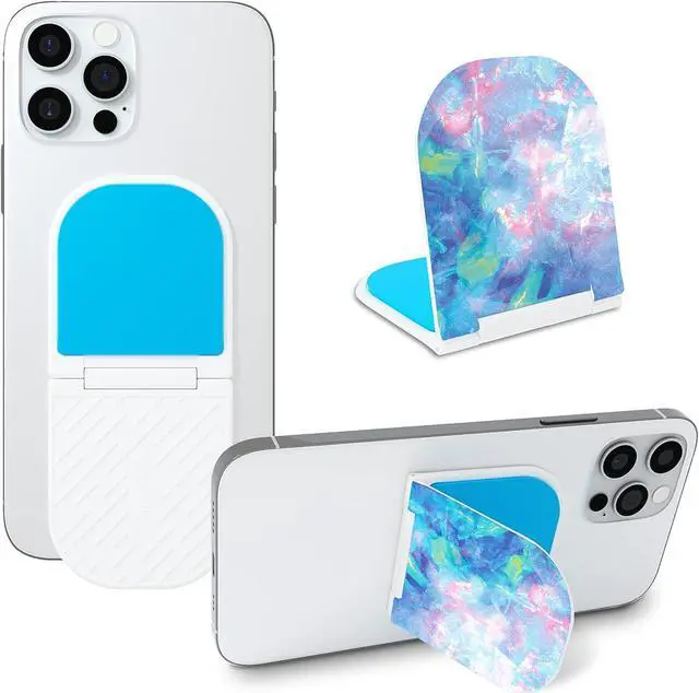 Alt view image 5 of 5 - Flipstik Defy Gravity Flip  Stick To Nearly Any Surface Kick Stand Opal