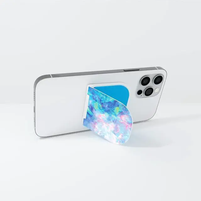 Alt view image 3 of 5 - Flipstik Defy Gravity Flip  Stick To Nearly Any Surface Kick Stand Opal