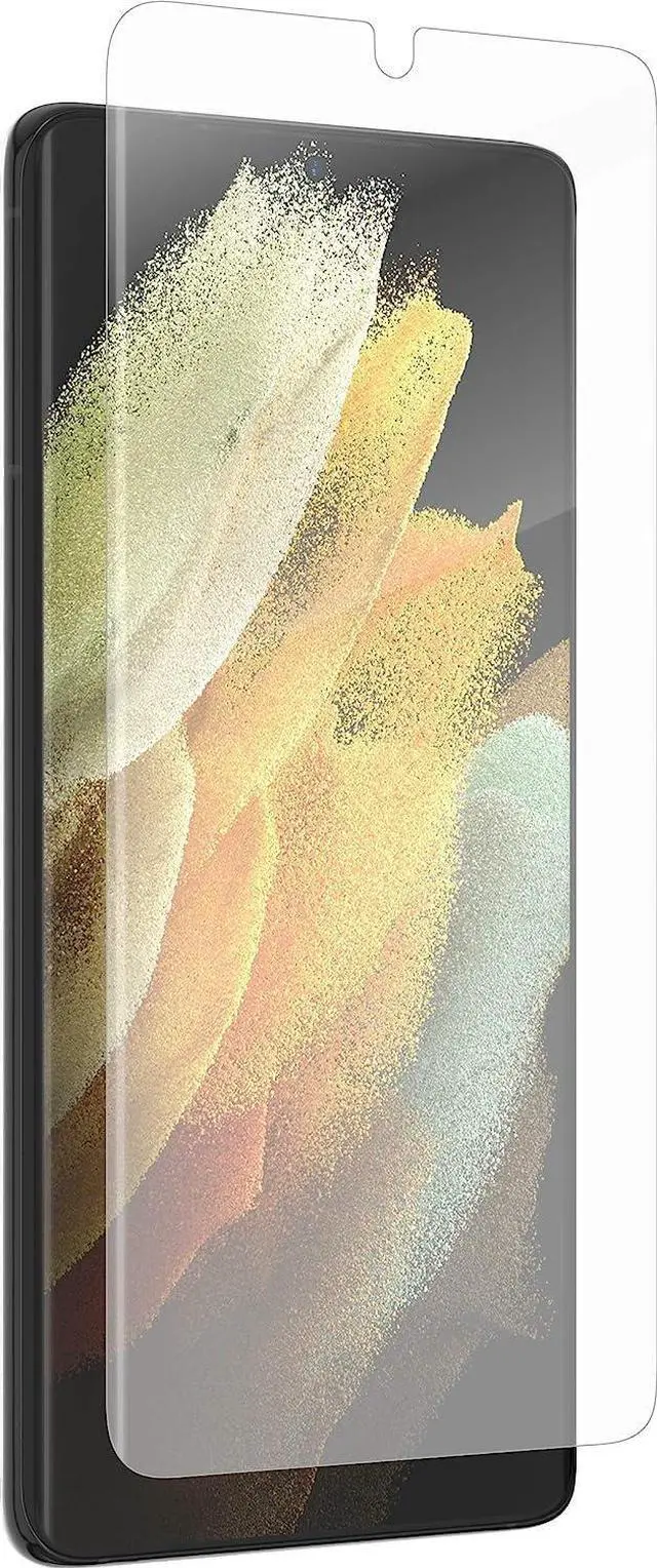 Alt view image 4 of 5 - ZAGG InvisibleShield GlassFusion+ with D3O - Hybrid Glass with D3O - Made for Samsung Galaxy S21+ (6.7") - Case Friendly