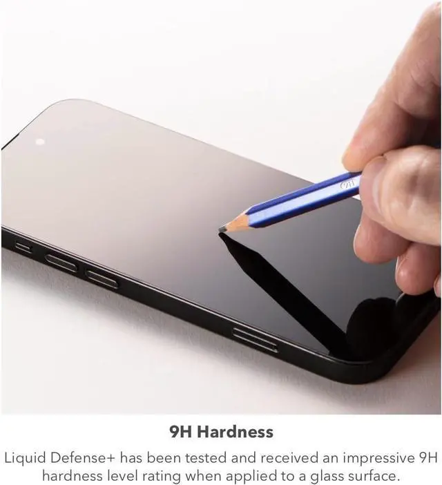 Alt view image 4 of 4 - Zagg Invisible Shield Liquid Defense + Screen Repair $250 Limited Screen Guarantee