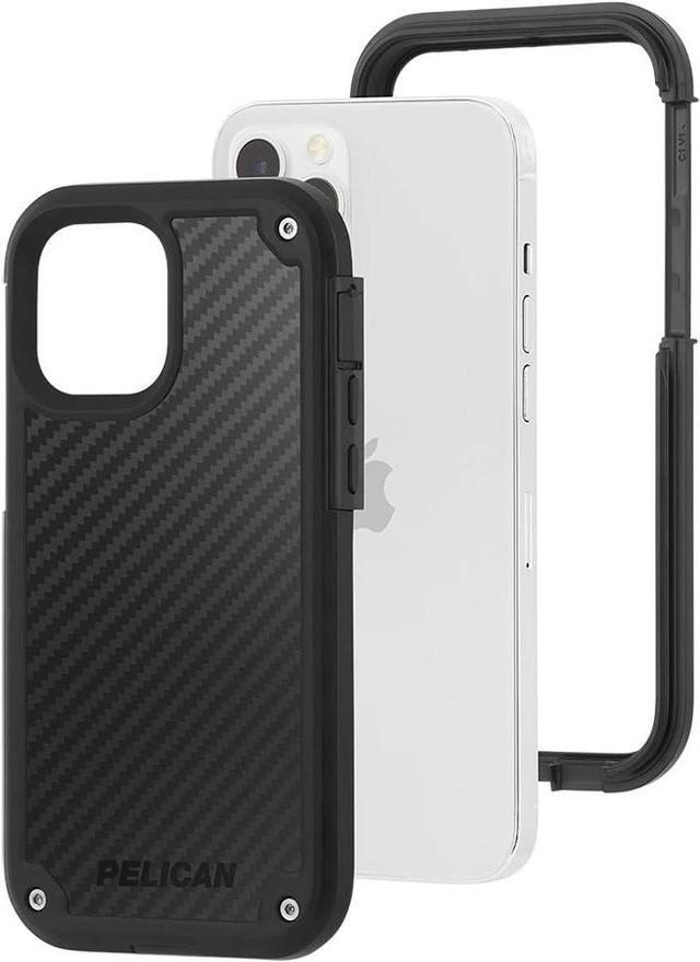 Alt view image 2 of 4 - Pelican Kevlar Shield Case + Holster - iPhone 12/12 Pro Black