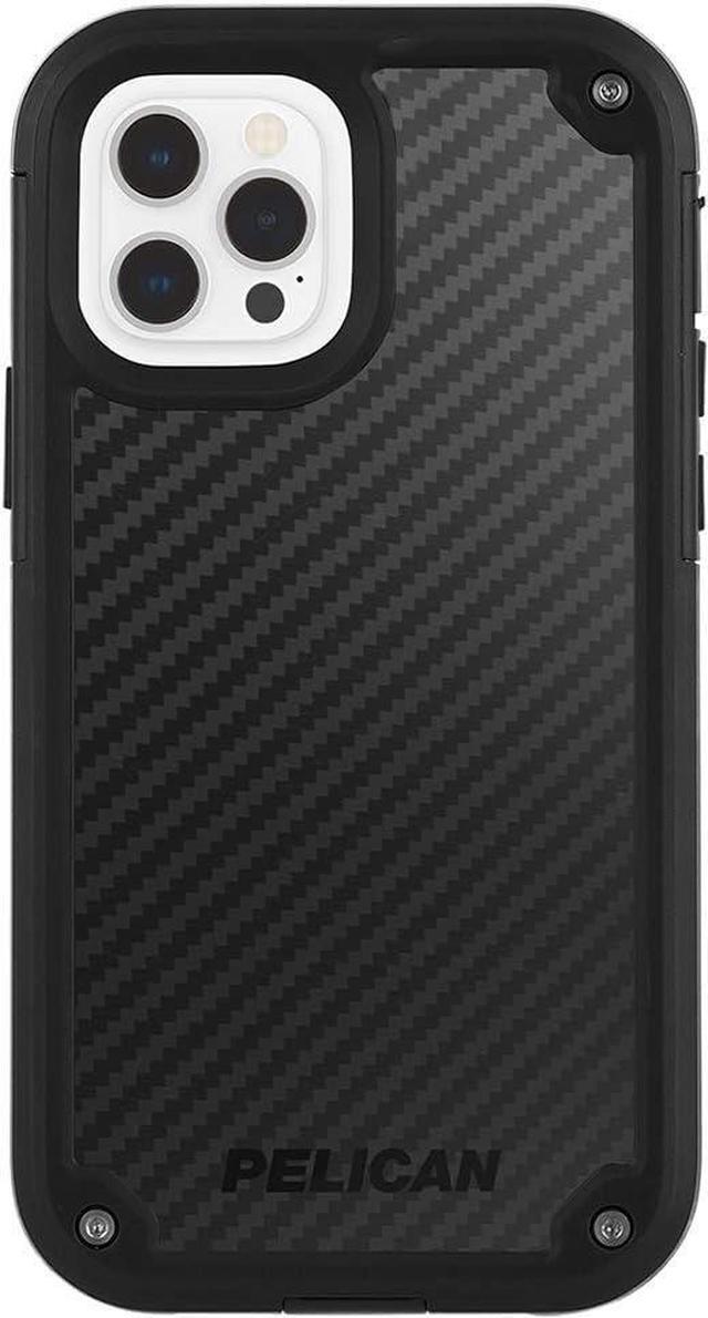 Alt view image 3 of 4 - Pelican Kevlar Shield Case + Holster - iPhone 12/12 Pro Black