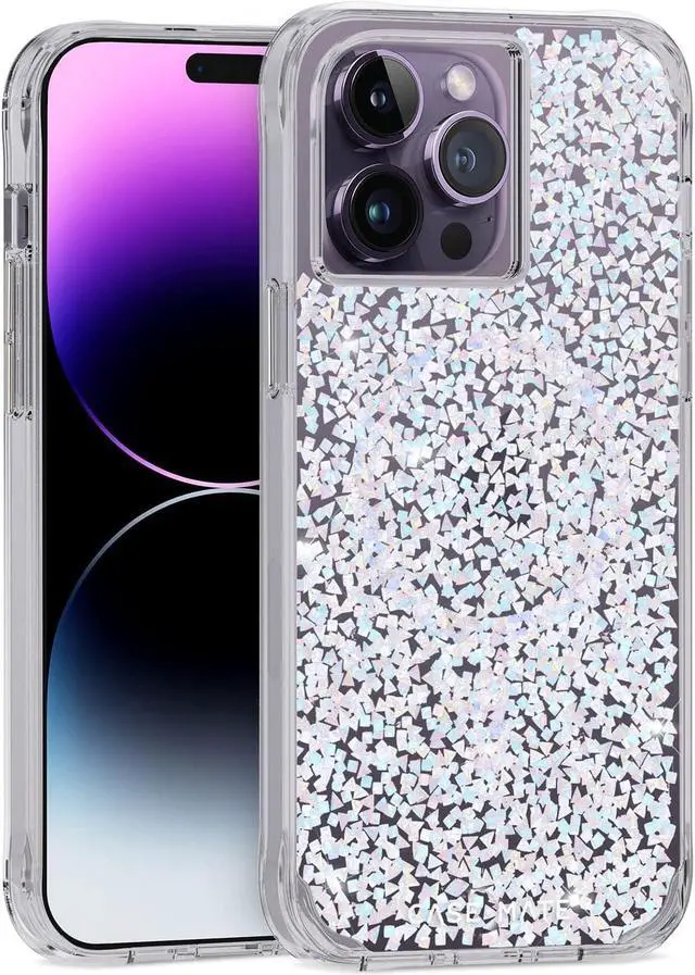 Alt view image 3 of 3 - Case-Mate iPhone 14 Pro Max Case | Twinkle Diamond