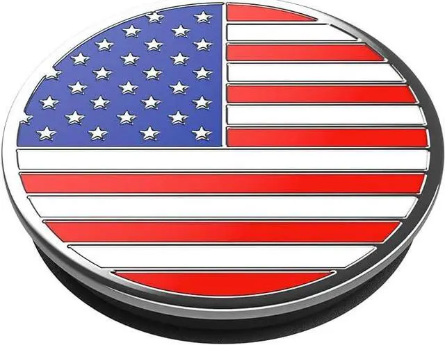 Alt view image 2 of 3 - PopSocket PopGrip Enamel Old Glory