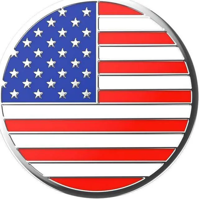 Main image of PopSocket PopGrip Enamel Old Glory