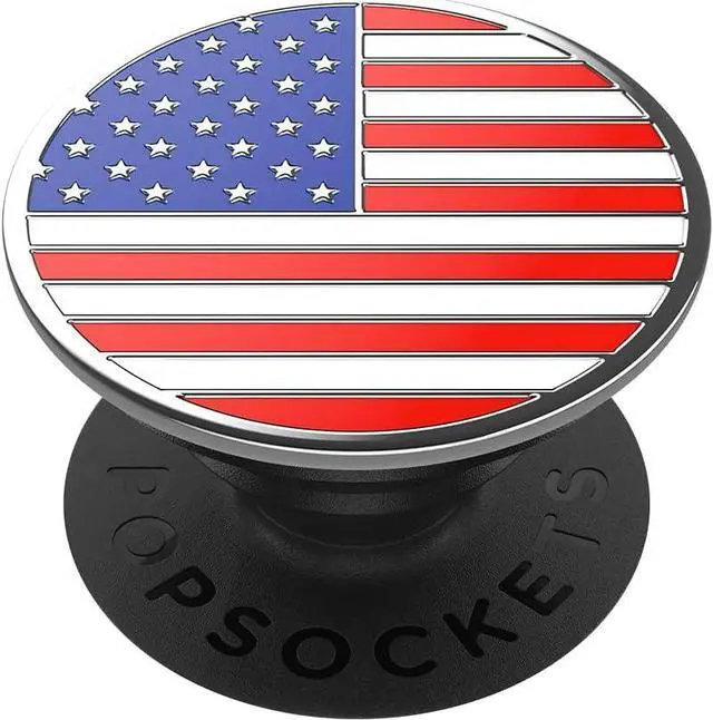 Alt view image 3 of 3 - PopSocket PopGrip Enamel Old Glory