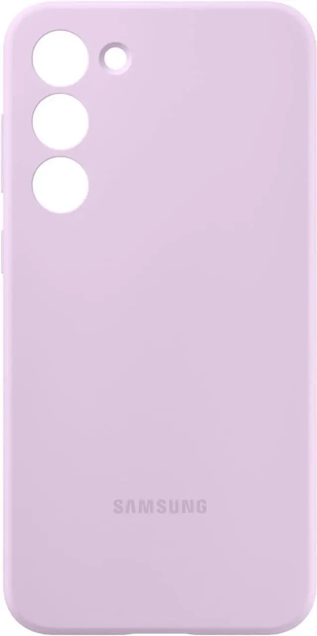 Main image of Samsung Silicone Case - Samsung Galaxy S23 - Lavender - Purple