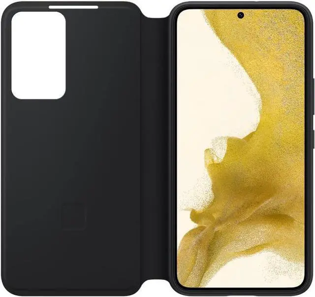 Alt view image 2 of 4 - Samsung S-View Flip Cover Black - Samsung Galaxy S22