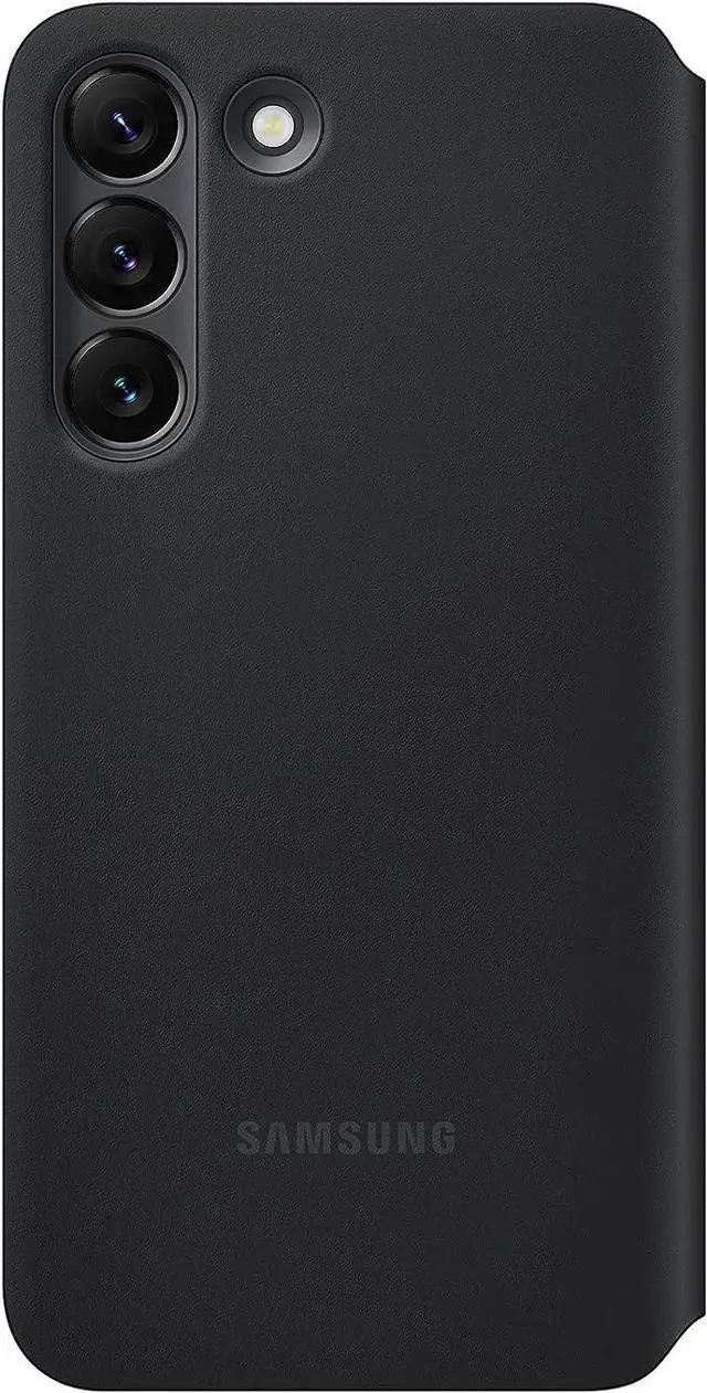 Alt view image 3 of 4 - Samsung S-View Flip Cover Black - Samsung Galaxy S22