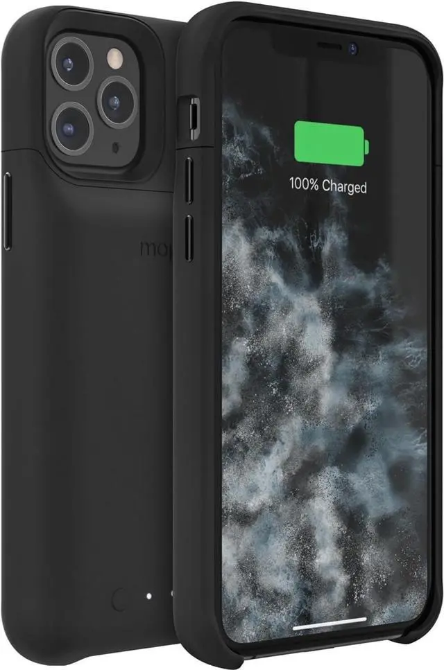 Alt view image 4 of 4 - Mophie - Juice Pack Access External Battery Case with Wireless Charging for Apple iPhone 11 Pro - Black