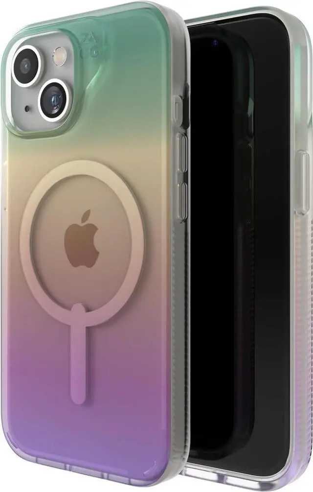 Alt view image 3 of 5 - Zagg Milan Snap Iridescent  Case - iPhone 15/14/13