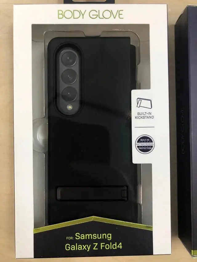 Main image of Body Glove Samsung Galaxy Z Fold 4 Kickstand Case in Black