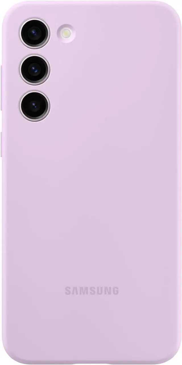 Alt view image 4 of 5 - SAMSUNG Galaxy S23+ Plus Silicone Phone Case, Protective Cover w/ Color Variety, Smooth Grip, Soft and Sleek Design, US Version, EF-PS916TVEGUS, Lavender