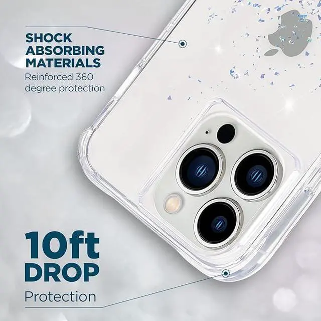 Alt view image 4 of 4 - Case-Mate Stardust Twinkle Ombre Case For iPhone 13 Pro -Multi