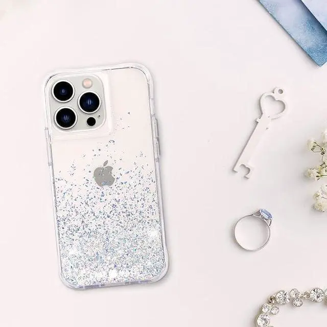 Alt view image 2 of 4 - Case-Mate Stardust Twinkle Ombre Case For iPhone 13 Pro -Multi