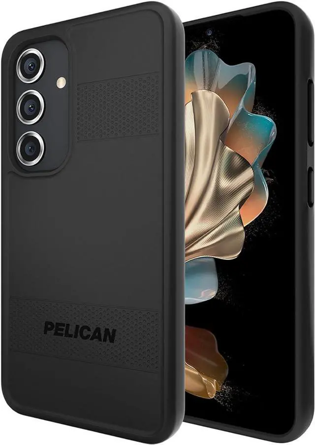 Alt view image 2 of 2 - Pelican Protector - Samsung Galaxy S24 Case [6.2"] [16ft MIL-STD Drop Protection] [Wireless Charging] Phone Case for Samsung Galaxy S24 - Slim, Rugged Cover with Anti Scratch Technology - Black