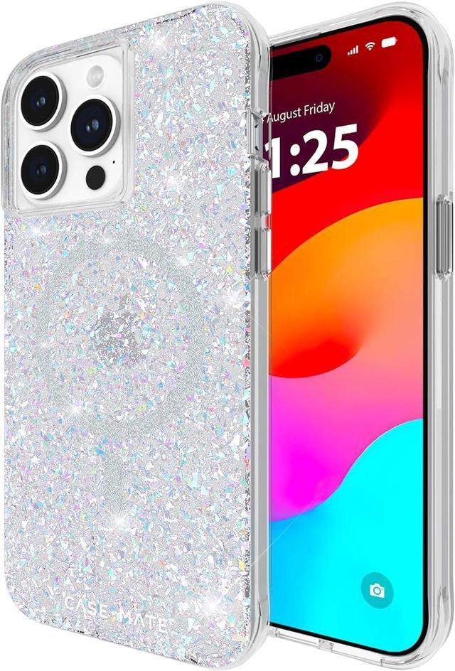 Main image of Case-Mate iPhone 15 Pro Max Case - Twinkle Disco [12ft Drop Protection] [Compatible with MagSafe] Magnetic Cover with Cute Bling Sparkle for iPhone 15 Pro Max 6.7", Anti-Scratch, Shockproof, Slim