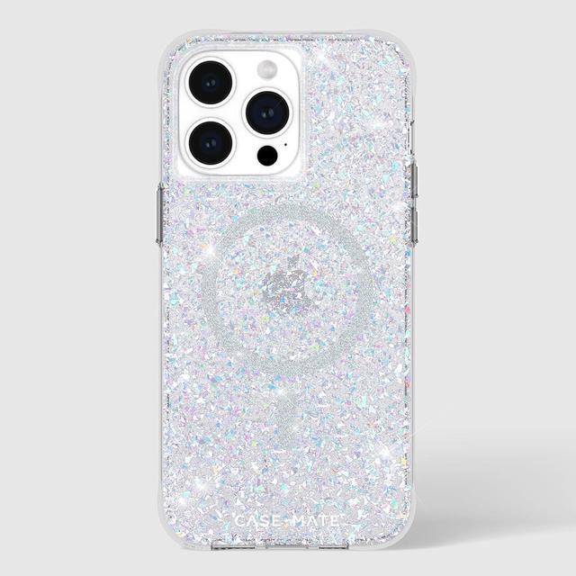 Alt view image 3 of 5 - Case-Mate iPhone 15 Pro Max Case - Twinkle Disco [12ft Drop Protection] [Compatible with MagSafe] Magnetic Cover with Cute Bling Sparkle for iPhone 15 Pro Max 6.7", Anti-Scratch, Shockproof, Slim