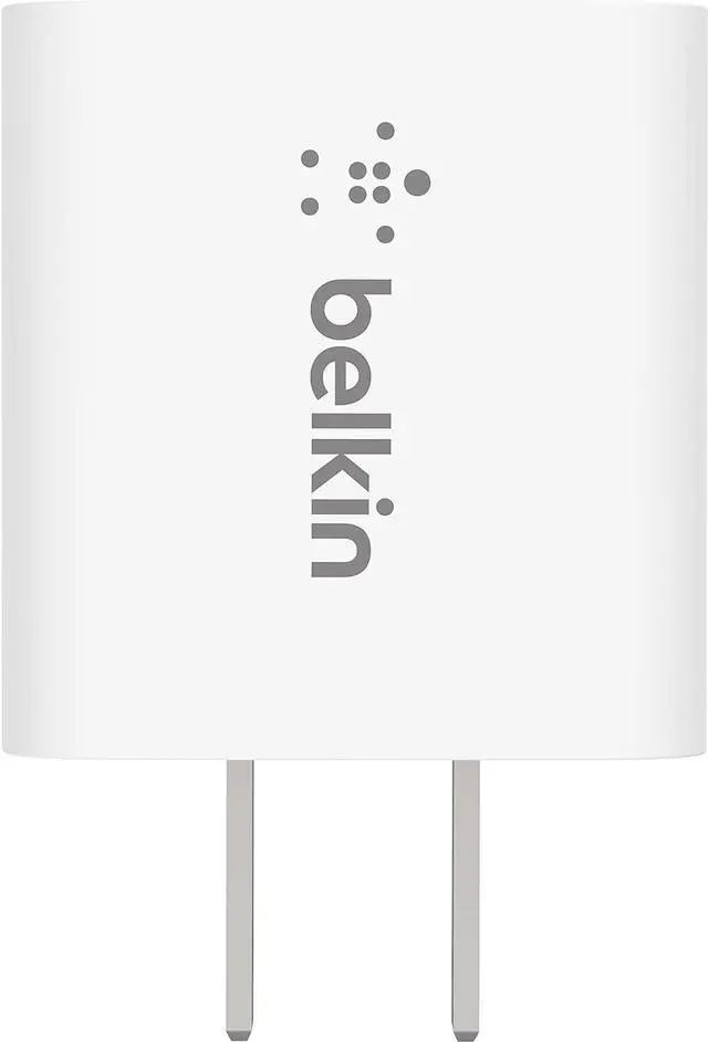 Alt view image 2 of 4 - Belkin 20W Wall Charger, USB-C Charger Block, Fast Charging Block for iPhone 15, 15 Plus, 15 Pro, 15 Pro Max, 14, 14 Pro, 14 Pro Max, 13, 13 Pro, 13 Pro Max, Galaxy S23, iPad, AirPods & More - 2-Pack