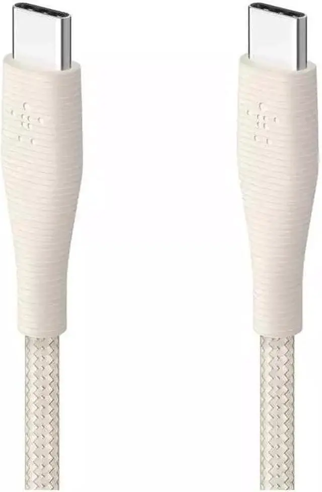 Alt view image 2 of 3 - Belkin Braided USB-C to Lightning Cable - 1.5m (5ft Fast Charging iPhone USB-C Cable for iPhone 13,12,11, 11 Pro, 11 Pro Max, XS, XS Max, XR, X, MacBook, iPad and More, Apple MFi-Certified)