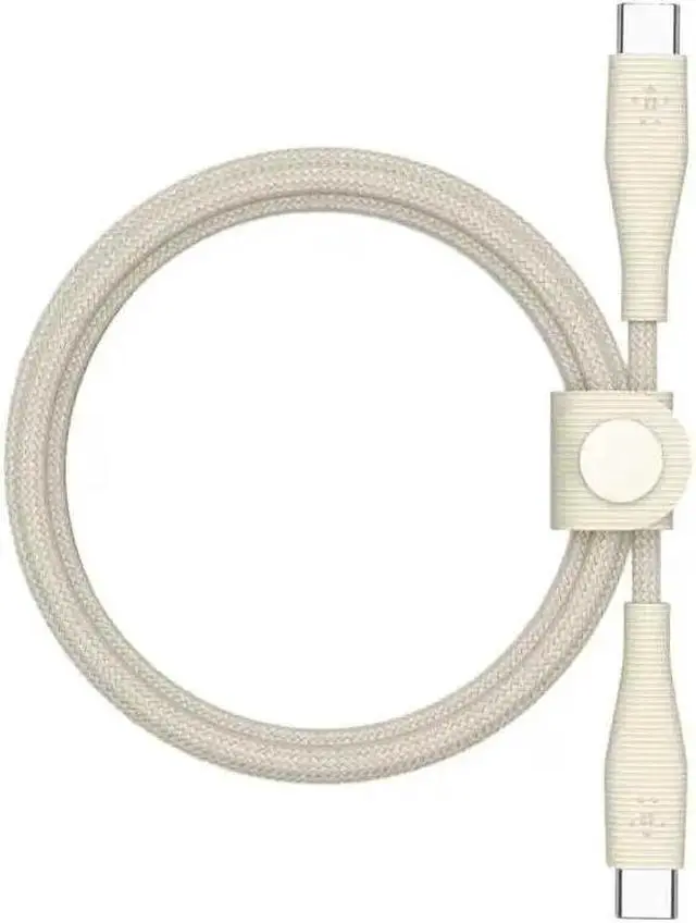 Main image of Belkin Braided USB-C to Lightning Cable - 1.5m (5ft Fast Charging iPhone USB-C Cable for iPhone 13,12,11, 11 Pro, 11 Pro Max, XS, XS Max, XR, X, MacBook, iPad and More, Apple MFi-Certified)