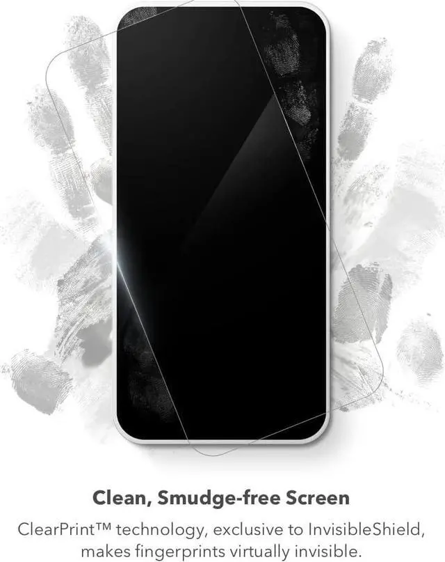 Main image of ZAGG InvisibleShield Elite Screen Protector for Samsung Galaxy S23+ Plus, Made with Hybrid Polymer, Perfect Fit, HD Clarity, Compatible with Biometric Fingerprint Scanner, Easy to Install