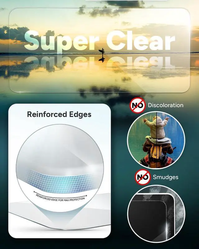 Alt view image 3 of 3 - ZAGG InvisibleShield Glass Elite Samsung Galaxy S24 Ultra Screen Protector - Ultra-Strong Aluminosilicate, Enhanced Scratch Resistance, Recycled Materials, EZ Apply, Fingerprint and Smudge Resistant