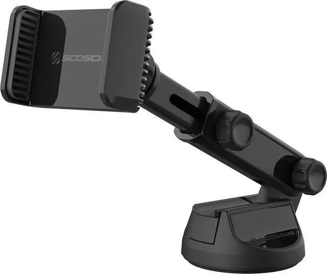 Alt view image 3 of 3 - Scosche UH4WDEX2-SP Extendo Mount Car Phone Holder Windshield / Dashboard | StickGrip Base | Telescoping Adjustable Arm | Black