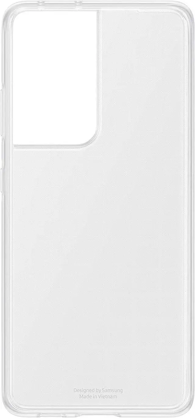 Main image of Samsung Galaxy S21 Ultra Case, Clear Back Cover (US Version)