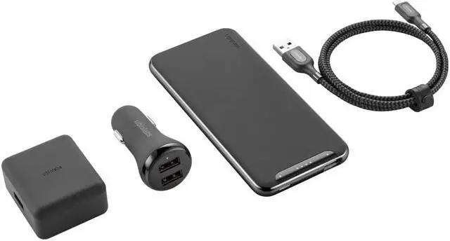 Alt view image 4 of 5 - Ubiolabs Shadow 6000mAh Bundle Wall/CLA/Lightning
