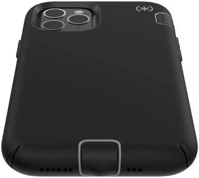 Alt view image 4 of 6 - Speck Presidio Sport Case for Apple iPhone 11 Pro - Black/Gunmetal - Grey/Black