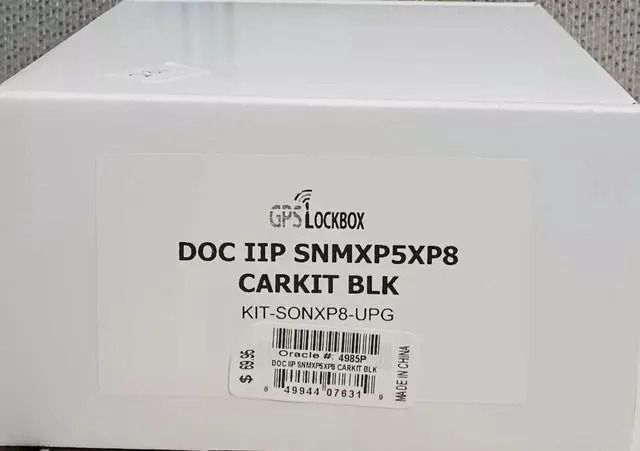 Alt view image 3 of 3 - GPS Lockbox Sonim XP5 to XP8 Vehicle Upgrade Kit  Black
