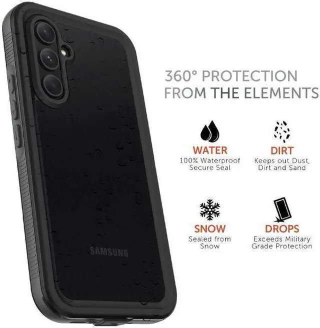 Alt view image 5 of 6 - Body Glove Contour Grip Case for Samsung Galaxy A54 5G Black