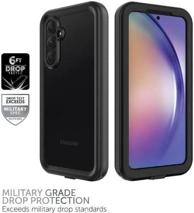 Alt view image 6 of 6 - Body Glove Contour Grip Case for Samsung Galaxy A54 5G Black