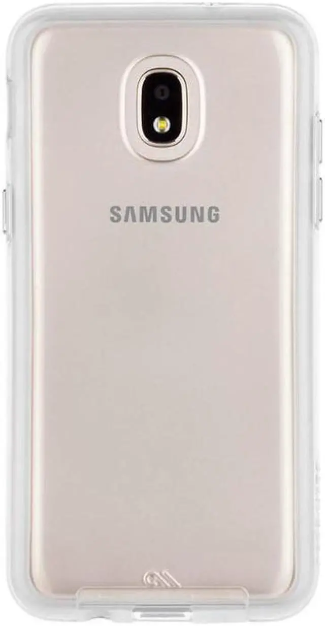 Main image of Case-Mate Samsung J3 Case - Naked Tough - Cell Phone Case for J3, Eclipse 2, J3 Mission 2, J3 Star, Express Prime 3, Amp Prime 3 - Clear