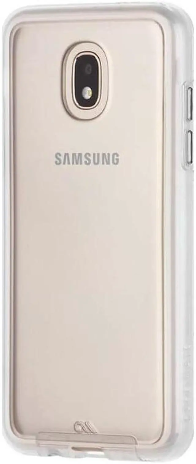 Alt view image 2 of 5 - Case-Mate Samsung J3 Case - Naked Tough - Cell Phone Case for J3, Eclipse 2, J3 Mission 2, J3 Star, Express Prime 3, Amp Prime 3 - Clear