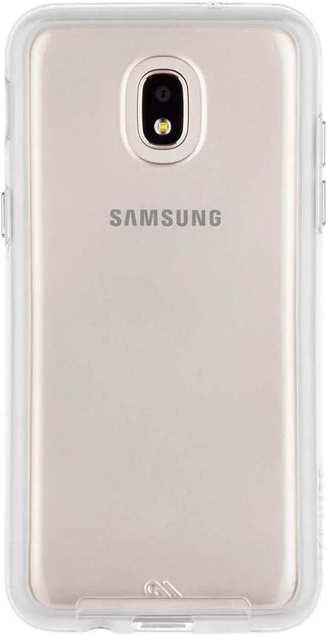 Alt view image 4 of 5 - Case-Mate Samsung J3 Case - Naked Tough - Cell Phone Case for J3, Eclipse 2, J3 Mission 2, J3 Star, Express Prime 3, Amp Prime 3 - Clear