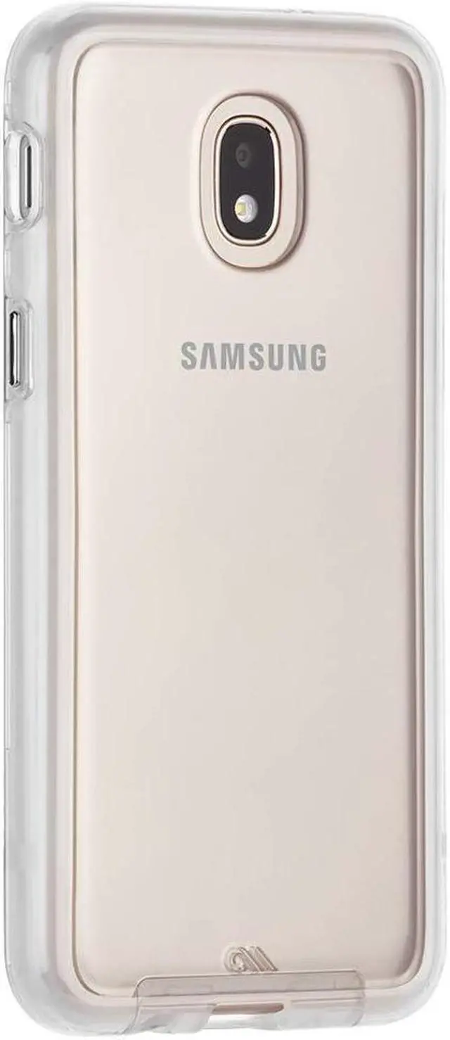 Alt view image 5 of 5 - Case-Mate Samsung J3 Case - Naked Tough - Cell Phone Case for J3, Eclipse 2, J3 Mission 2, J3 Star, Express Prime 3, Amp Prime 3 - Clear