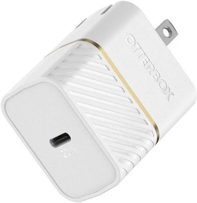 Alt view image 2 of 3 - Otterbox 20W Fast Charge Wall Charger -White Color