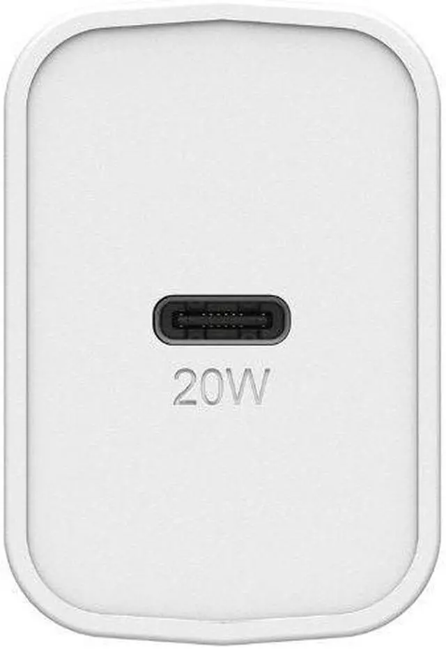 Alt view image 3 of 3 - Otterbox 20W Fast Charge Wall Charger -White Color