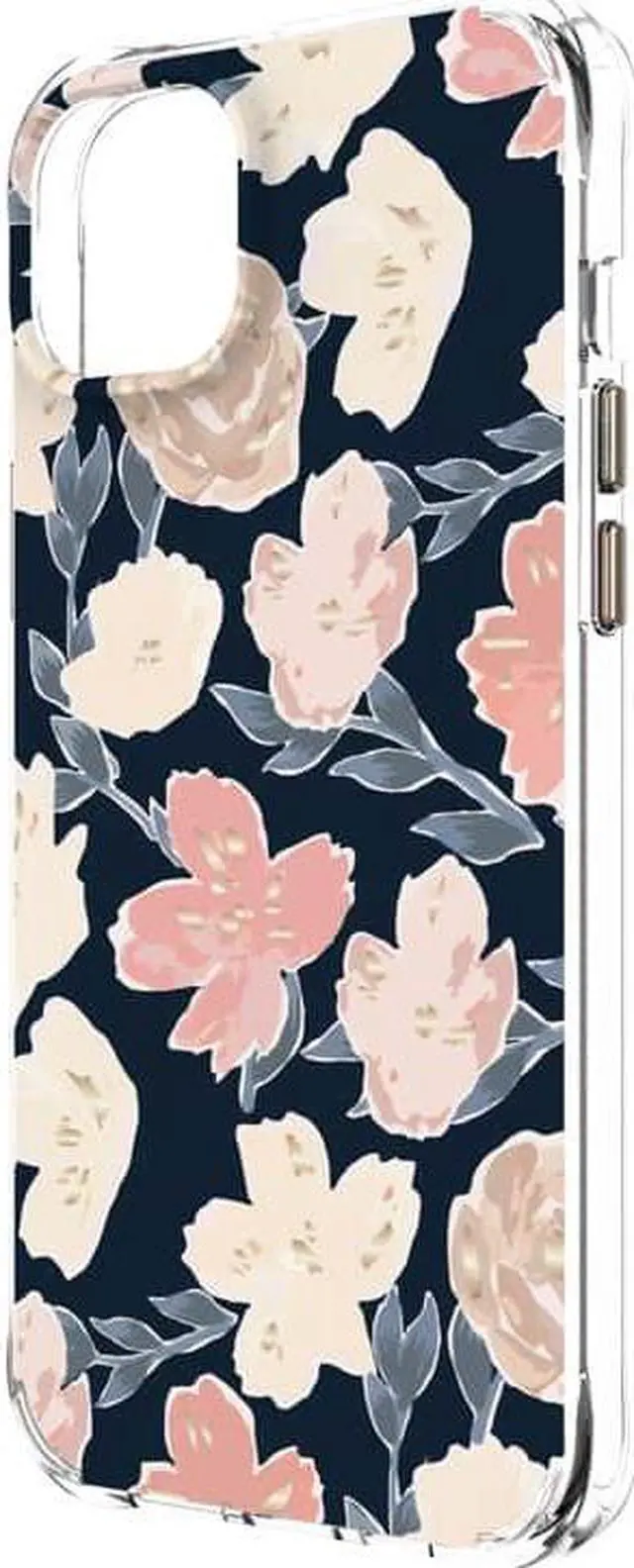 Alt view image 2 of 5 - Karma by Body Glove Blush Navy Floral with MagSafe Case - iPhone 14 Plus Multicolor