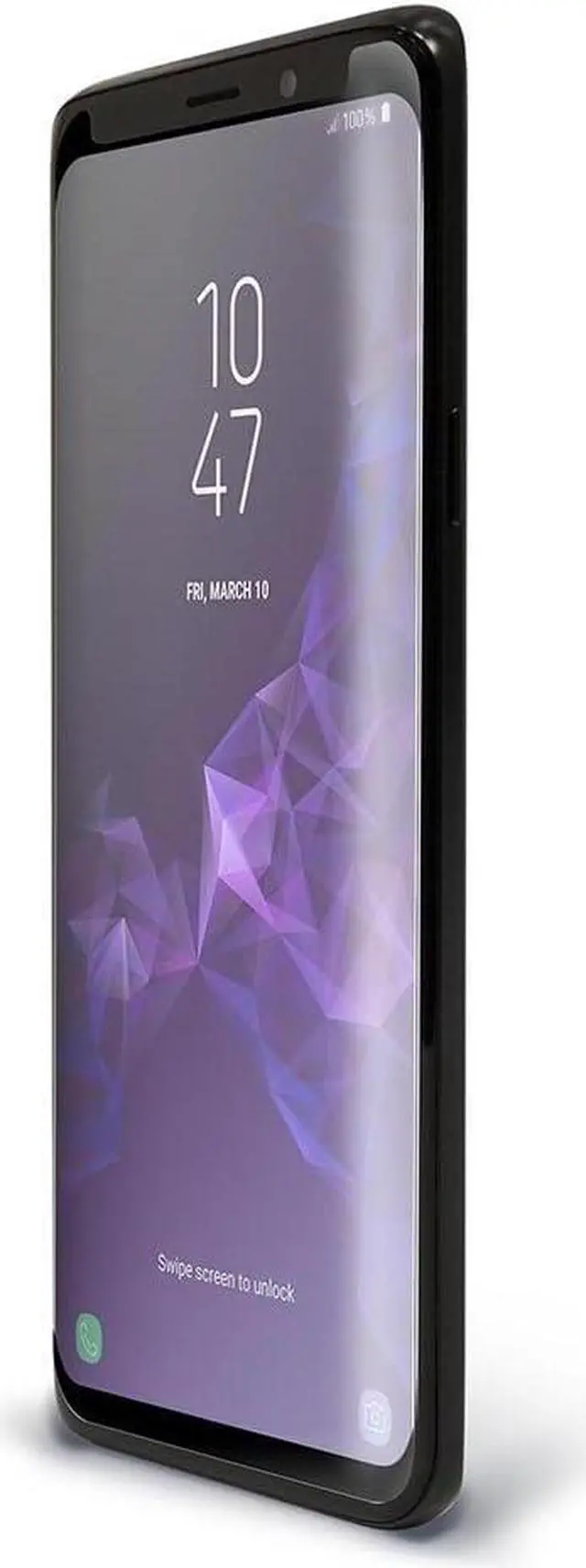 Alt view image 2 of 4 - BodyGuardz - Pure Arc Glass Screen Protector for Samsung Galaxy S9+, Ultra-thin Tempered Glass Screen Protection