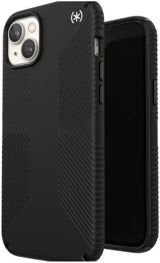Alt view image 2 of 6 - Speck Presidio2 Grip with MagSafe Case - iPhone 14 Plus Color Black