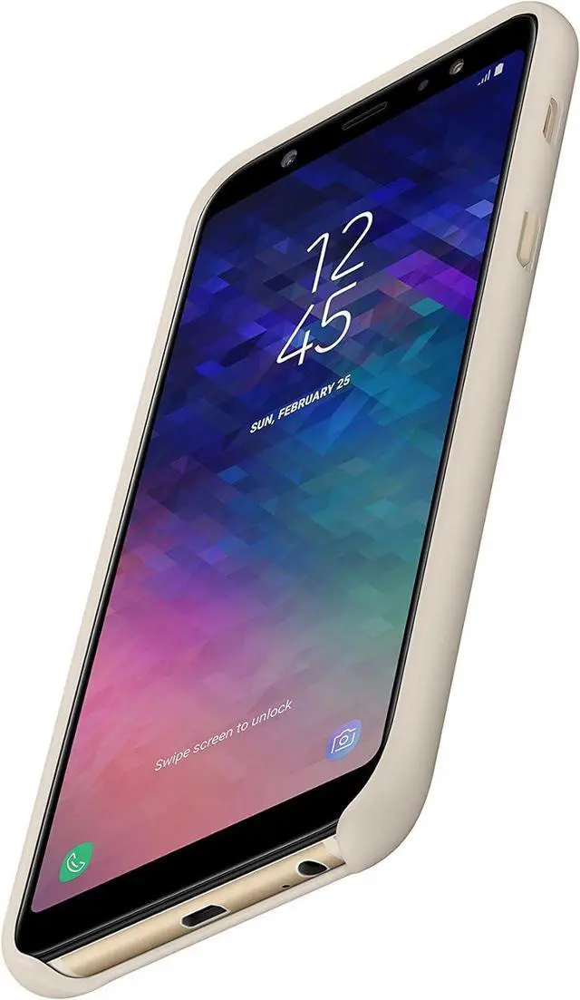 Alt view image 5 of 5 - Samsung Galaxy A6+(2018) Dual Layer Cover l Color Gold